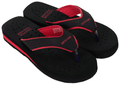 Doctor Extra Soft Ortho Care Orthopaedic Diabetic Pregnancy Comfort Flat Flipflops Slippers For Women Black Red 8 thumbnail