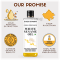 Coco Crush Cold Pressed White Sesame Oil thumbnail