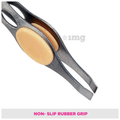 Vega TW 04 Square Tip Tweezer with Rubber Grip thumbnail