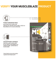 MuscleBlaze MuscleBlaze Biozyme Performance Whey Protein | For Muscle Gain | Improves Protein Absorption | Nutrition Care Powder Magical Mango Refill Pack thumbnail