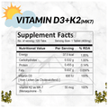 SWISSLIFE FOREVER Vitamin D3 + K2 (Mk-7) Veg Tablet thumbnail