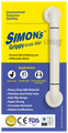Simon's Grippy Heavy Duty ABS Bathroom and Toilet Grab bar with Anti Slip Finish 30cm Small thumbnail
