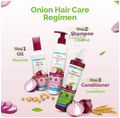 Mamaearth Onion Shampoo for Hair Fall & Hair Care | SLS & Paraben-Free | For All Hair Types thumbnail