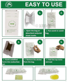 Shakuntla Shakuntla Absorbent Vomiting/Sickness Bag | Its Converted Liquid into Gel (Absorbent Capacity 600-750ml) thumbnail
