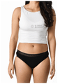 Nushu Lace Bikini Panty Black XXXL thumbnail