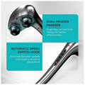 beatXP Thunder Double Headed Hammer Massager Lava Grey thumbnail
