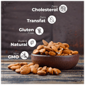 Happilo 100% Natural Premium Californian Almonds (200gm Each) thumbnail
