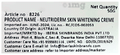 Neutriderm Skin Whitening Creme | Topical Multifunctional Antioxidant | Reduces Dark Spots thumbnail