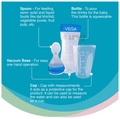 Vega Baby & Mom Silicone Weaning Food Feeder Bottle thumbnail
