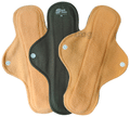 SochGreen Reusable Cloth Pads for Heavy Flow) Green and Orange XL thumbnail