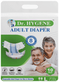 Dr Hygene Disposable Adult Diaper (10 Each) Large thumbnail