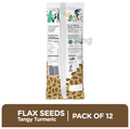 Soultatva Flax Seeds (20gm Each) Tangy Turmeric thumbnail