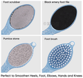Vega PD 02 4 in 1 Foot Pedicure Brush, Pumice Stone, Scrubber & File for Soft Care thumbnail