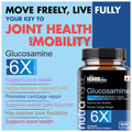 NutraMarck Glucosamine 6X Capsule | Joint Support | Support Cartilage & Flexibility Advance Formula thumbnail