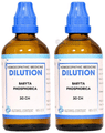LDD Bioscience Baryta Phosphorica Dilution (100ml Each) 30 CH thumbnail