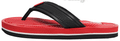 Ortho + Rest M10015 Cool Comfirt for Your Aching Feet Orthopedic Slippers for Men | Anti-Skid Flip Flops with Acupressure Massage Footbed | Extra Soft Red Size 10 thumbnail
