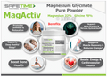 Safe Time Functional Nutrition MagActiv Magnesium Glycinate Pure Powder thumbnail
