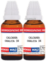 Dr. Majumder Homeo World Calcarea Oxalica Dilution (30ml Each) 3X thumbnail