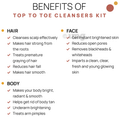 The Tribe Concepts Top to Toe Cleansers Kit 600gm In Jar thumbnail