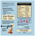 Meve Jars Guilt-Free Indulgence Hazelnut Peanut Spread Crunchy thumbnail