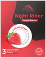 Night Rider Extra Super Dotted Condom Strawberry thumbnail