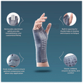 Agarwals Elastic Wrist Splint Left Hand Small thumbnail