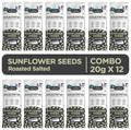Soultatva Sunflower Seeds (20gm Each) Roasted Salted thumbnail