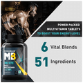 MuscleBlaze MB-Vite Multivitamin | With Amino Acids, Pre & Probiotic Blend | For Energy, Gut Health & Immunity | Tablet thumbnail