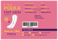 PINQ Polka Premium Cotton Feel Panty Liners (25 Each) Large thumbnail