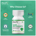 Inlife Super Antioxidants for Immunity & Fatigue Reduction | Veg Capsule thumbnail