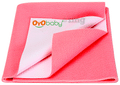 Oyo Baby Bed Protector Dry Sheet Single Bed Salmon Rose thumbnail