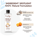 Coco Crush Ayurvedic Oil for Oil Pulling with Cold-pressed Coconut Oil & Orange Oil with Copper Tongue Cleaner thumbnail