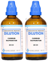 LDD Bioscience Cadmium Sulphuratum Dilution (100ml Each) 30 CH thumbnail