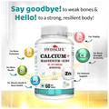 SWISSLIFE FOREVER Calcium+Magnesium+Zinc Veg Tablet (60 Each) thumbnail