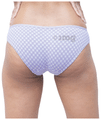 SochGreen Organic Bikni Everyday Undies. Lavender Check XXL thumbnail