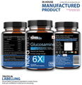 NutraMarck Glucosamine 6X Capsule | Joint Support | Support Cartilage & Flexibility Advance Formula thumbnail