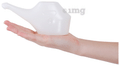 HealthAndYoga Combo Pack Of Travel Neti Pot - Nasal Wash - White + 10 Jala Neti salt White thumbnail