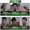 Muuchstac Combo Pack of Cheris Beard Wash 100ml, Beard Growth Oil 60ml, 100% Organic Herbal Skin Lightening Oil 30ml & Ocean Face Wash 100ml thumbnail
