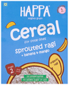 Happa Mighty Grain Combo Pack of Porridge Mix Sprouted Ragi and Sprouted Ragi, Banana+Mango Stage 2 (200gm Each) thumbnail