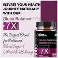 NutraMarck Gluco Balance 7X Capsules | Advanced Formula For Blood Sugar Support | Boost Metabolism thumbnail