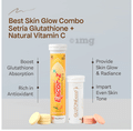 Glutone Combo Pack of Glutone 1000(15x2)& Escor-Z Orange Flavour(20x2) Effervescent Tablet thumbnail