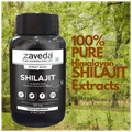 Zaveda Shilajit 500mg Veg Capsules thumbnail
