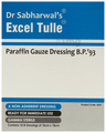 Dr. Sabharwal's Excel Tulle Paraffin Gauze Dressing B.P'93 10cm x 10cm thumbnail