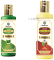 Khadi Care Combo Pack of Neem Sat Shampoo & Saffron, Tulsi & Reetha Shampoo (210ml Each) thumbnail