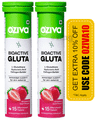 Oziva Bioactive Gluta Effervescent Tablets (15 Each) Strawberry Swirl thumbnail