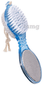 Vega PD 02 4 in 1 Foot Pedicure Brush, Pumice Stone, Scrubber & File for Soft Care thumbnail