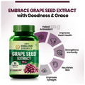 Vlado's Himalayan Organics Grape Seed Extract 500mg for Healthy Cholesterol Level thumbnail