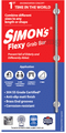 Simon's Flexy 304 Stainless Steel Grab bar for Bathroom and Toilet Safety with 3 Legs of 4.5 cm 100cm thumbnail