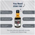 Hindrishi Ayurveda Zero Tar Syrup for Lungs Detox and Cleanse (150ml Each) thumbnail