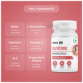 Tata 1mg Glutathione Advanced Capsules with Vitamin C, Ala ,Biotin, and Grape Seed Extract thumbnail